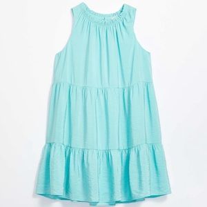 LOFT Sleeveless Tiered Dress